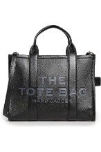 Picture of Marc Jacobs Women's The Leather Medium Tote Bag, Black, One Size