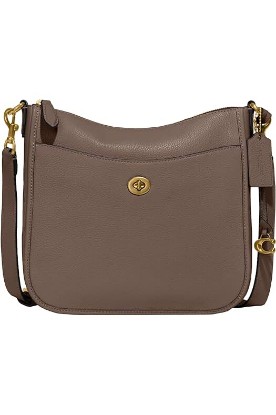 Picture of Coach Womens Polished Pebble Leather Chaise Crossbody