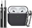 Picture of AirPods 3rd Gen Case Cover with Cleaner Kit,Soft Silicone Protective Case for Apple AirPods 3rd Generation Charging Case with Keychain,Shockproof AirPod 3 Case for Women Men-Black