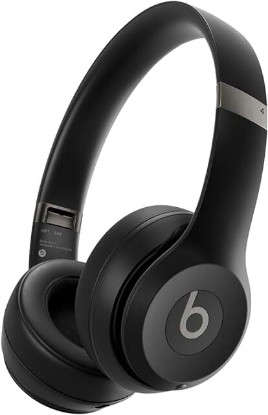 Picture of Beats Solo 4 - Wireless Bluetooth On-Ear Headphones, Apple &amp; Android Compatible, Up to 50 Hours of Battery Life - Matte Black