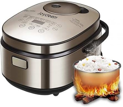 Picture of JOYDEEM AIRC-4001 Smart Induction Heating System Rice Cooker, 24-hours Pre-set Timer, 4 L 8 Cup Capicity