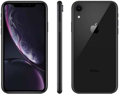 Picture of Apple iPhone XR, Fully Unlocked, 64 GB - Black (Renewed)