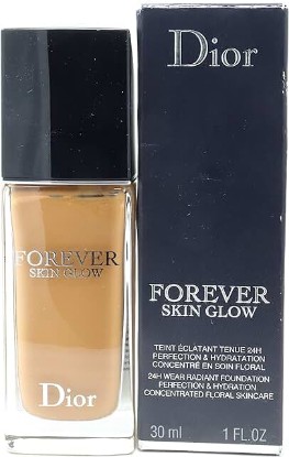 Picture of Christian Dior Dior Forever Skin Glow Hydrating Foundation SPF 15 (4.5W Warm), 1 Fl Oz (Pack of 1)