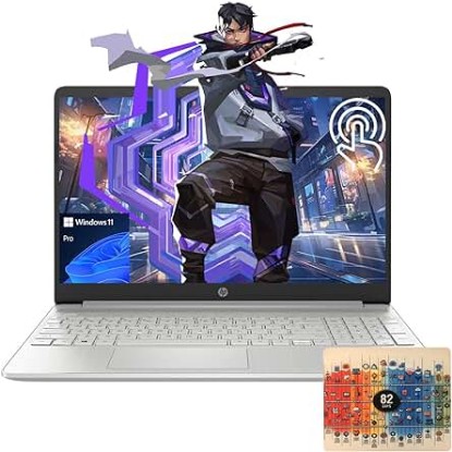 Picture of HP Newest 15.6'' Touchscreen Laptop for Business and Student, i3-1215U (6-cores, Beat i5 1135G7), 16GB RAM, 1TB SSD, Windows 11 Pro, Silver