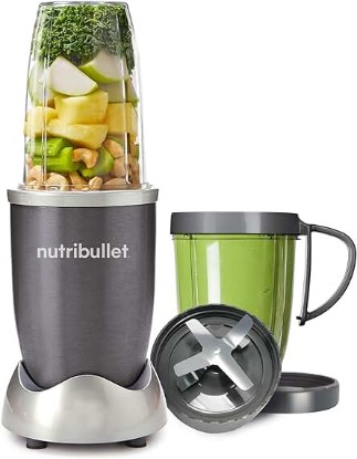 Picture of Magic Bullet NutriBullet 600W 8 Pieces Smoothie Blender - Grey - NBR0802