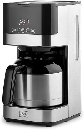 Picture of Melitta Aroma Tocco Thermal Drip Coffee Maker | Programmable, True Aroma Control, 8-Cup Capacity, Keeps Coffee Hot, Easy to Clean - 1-Year Warranty Included