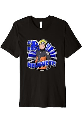 Picture of Naruto Ripple Junction x Naruto Shippuden #1 Dad Father's Day Anime Premium T-Shirt