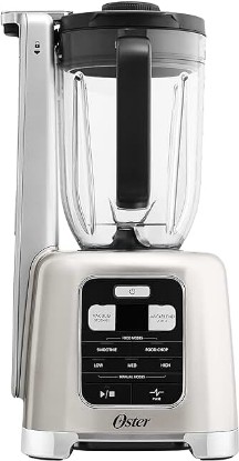 Picture of Oster BLSTAB-CB0-000 Blender with FoodSaver Vacuum Sealing System, Manual, Brushed Nickel