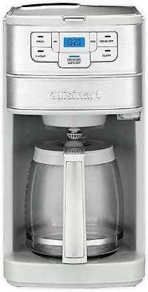 Picture of Cuisinart Stainless Steel Automatic Grind and Brew 12-Cup Coffeemaker with 24-Hour Programmability, 1-4 Cup Setting and Glass Carafe