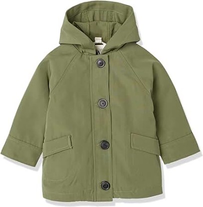 Picture of Amazon Essentials Unisex Babies' Recycled Polyester Separable Trench Coat (Previously Amazon Aware)