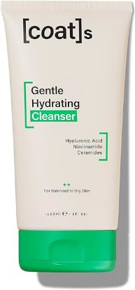 Picture of COATS Gentle Hydrating Facial Cleanser with Ceramides + Hyaluronic Acid to Moisturize. Face Cleanser for Women and Men. Face Wash + Face Care + Make Up Remover. Combination to Dry Skin Care (150ml)