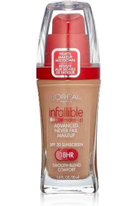 Picture of L'Oreal Paris L'oreal Infallible Advanced Never Fail Makeup, True Beige, 1-Fluid Ounce