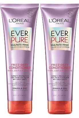 Picture of L'Oreal Paris L'Oreal Paris Hair Care EverPure Sulfate Free Frizz Defy Conditioner, with Marula Oil, 2 Count (8.5 Fl; Oz each) (Packaging May Vary)