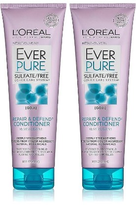 Picture of L'Oreal Paris L'Oreal Paris EverPure Sulfate-Free Repair and Defend Conditioner, 8.5 Fluid Ounce (Pack of 2)