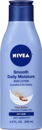 Picture of NIVEA Smooth Sensation Body Lotion, Shea Butter &amp; Hydra IQ, 6.8 oz (Pack of 2)