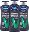 Picture of Vaseline Men's Healing Moisture Hand &amp; Body Lotion For Dry or Cracked Skin Fast Absorbing Non-Greasy Lotion for Men 20.3 oz, Pack of 3