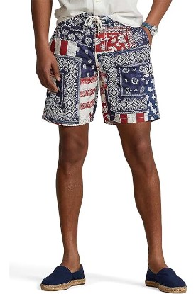 Picture of POLO RALPH LAUREN Mens Americana Kailua Swim Trunks