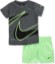 Picture of Nike Baby Boys' 2-Piece Shorts Set Outfit - Lime Blast, 24 Months