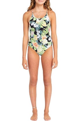 Picture of Volcom Girls' Sunny Beach One Piece Swimsuit