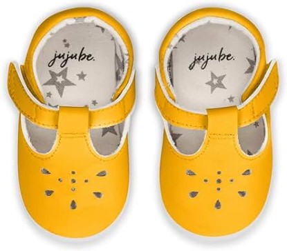 Picture of JuJuBe Mary Jane Baby Girl Shoes - Machine Washable Vegan Leather Baby Shoes