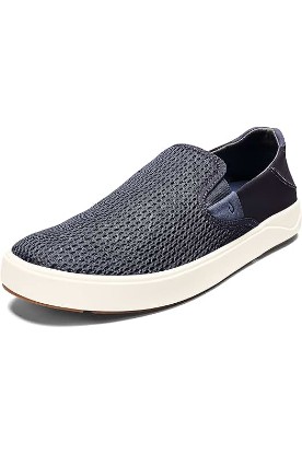 Picture of OLUKAI Lae'ahi Men's Slip On Sneakers, Lightweight Barefoot Feel &amp; Breathable Mesh, Water Resistant Heel &amp; Wet Grip Rubber