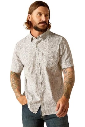 Picture of ARIAT Men's Morgan Stretch Modern Fit Shirt