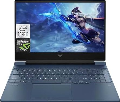 Picture of HP - Victus 15.6&quot; Full HD 144Hz Gaming Laptop - Intel Core i5-13420H - 8GB Memory - NVIDIA GeForce RTX 3050-512GB SSD - Performance Blue