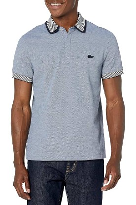 Picture of Lacoste Contemporary Collection's Men's Short Sleeve Graphic Caviar Polo Shirt