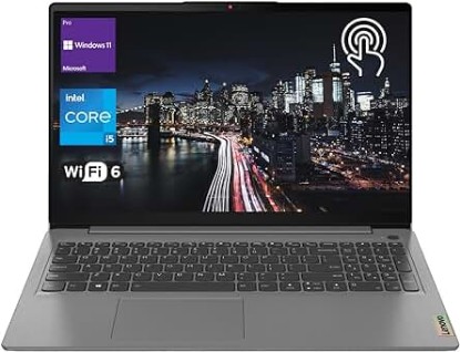 Picture of Lenovo IdeaPad 3 Laptop, 15.6” FHD Touchscreen Display, Intel Core i5-1135G7 Processor, 20GB RAM, 1TB SSD, Wi-Fi 6, SD Card Reader, HDMI, Webcam, Windows 11 Pro, Grey