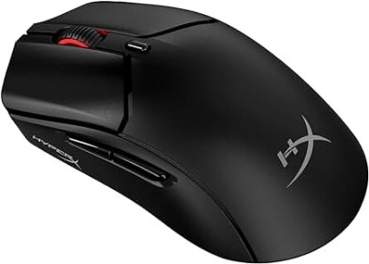 Picture of HyperX Pulsefire Haste 2 – Wireless Gaming Mouse- Ultra Lightweight, 61g, 100 Hour Battery Life, Dual Wireless Connectivity, Precision Sensor - Black