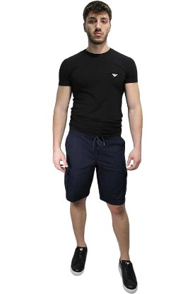 Picture of Emporio Armani Men's Eagle Patch Bermuda Swim Short