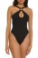 Picture of BECCA Women's Standard Modern Edge High Neck One Piece Swimsuit, Bathing Suits