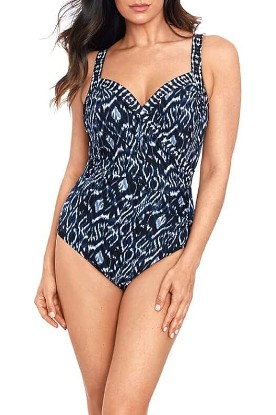 Picture of Miraclesuit Women's Swimwear DD-Cup Palatium Sanibel Tummy Control Underwire Bra One Piece Swimsuit