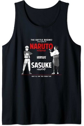 Picture of Naruto Shippuden Naruto vs Sasuke Tank Top