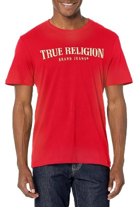 Picture of True Religion Men's Ss Gold Arch Tee