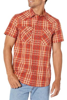 Picture of PENDLETON Men's Short Sleeve Snap Front Frontier Shirt