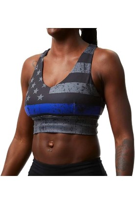 Picture of Born Primitive X-Factor Sports Bra – High Support Workout Bra for Women – Comfortable Bra Top with Cross Back – Crop Top Bra