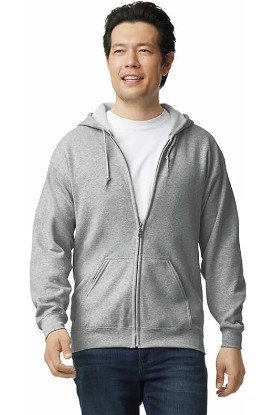 Picture of Gildan Unisex adult Fleece Zip Hoodie Sweatshirt, Style G18600, Multipack