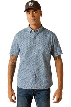 Picture of ARIAT Men's Miller Stretch Modern Fit Shirt