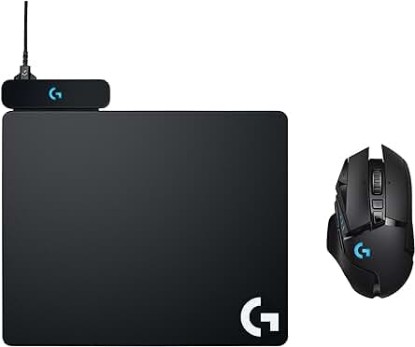 Picture of Logitech G502 Lightspeed Wireless RGB Gaming Mouse and POWERPLAY Wireless Charging System – Optical Mouse, 25K DPI – Wireless Charging pad – PC/Laptops