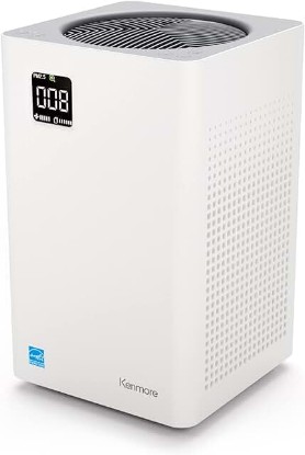 Picture of Kenmore PM2010 Air Purifiers with H13 True HEPA Filter, Covers Up to 1200 Sq.Foot, 24db SilentClean 3-Stage HEPA Filtration System, 5 Speeds for Home Large Room, Kitchens & Bedroom, PM2010