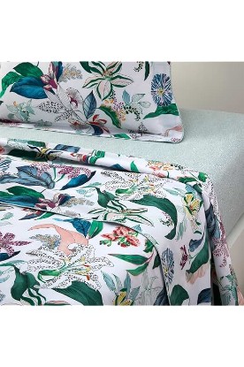 Picture of Yves Delorme Bahamas Flat Sheet - Luxury Bed Accessory - Fashionable and Functional