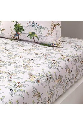 Picture of Yves Delorme Jardins Fitted Sheet - Luxury Bed Accessory - Fashionable and Functional