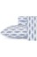 Picture of Nautica Full Size Sheet Sets, Cotton Percale Bedding, Coastal Home Decor (Woodblock Fish Blue, Full)