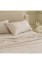 Picture of Double Stitch by Bedsure Linen Tencel Sheets - Featured in USA Today, Queen Sheet Set Deep Pocket up to 16", Sustainable Moisture-Wicking Cooling Sheets Queen, 4 PCS with Flat Sheet, Oat