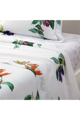 Picture of Yves Delorme Parfum Flat Sheet - Luxury Bed Accessory - Fashionable and Functional