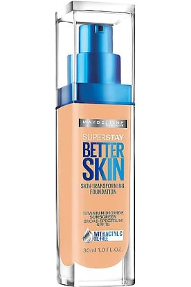 Picture of MAYBELLINE New York SuperStay Better Skin Foundation, Warm Nude 1 oz (Pack of 2)