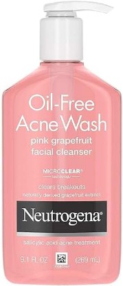 Picture of Neutrogena Acne Wash Pink Grapefruit 9.1 Ounce Pump (269ml) (6 Pack)