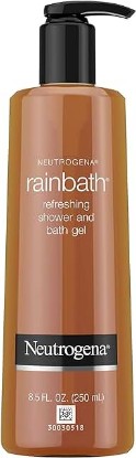 Picture of Neutrogena Rainbath Refreshing and Cleansing Shower and Bath Gel, Moisturizing Body Wash and Shaving Gel with Clean Rinsing Lather, Original Scent, 8.5 fl. oz