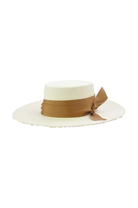 Picture of SENSI STUDIO Frayed Long Brim Cordovan With Band